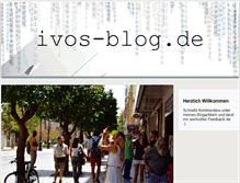 Tablet Screenshot of ivos-blog.de